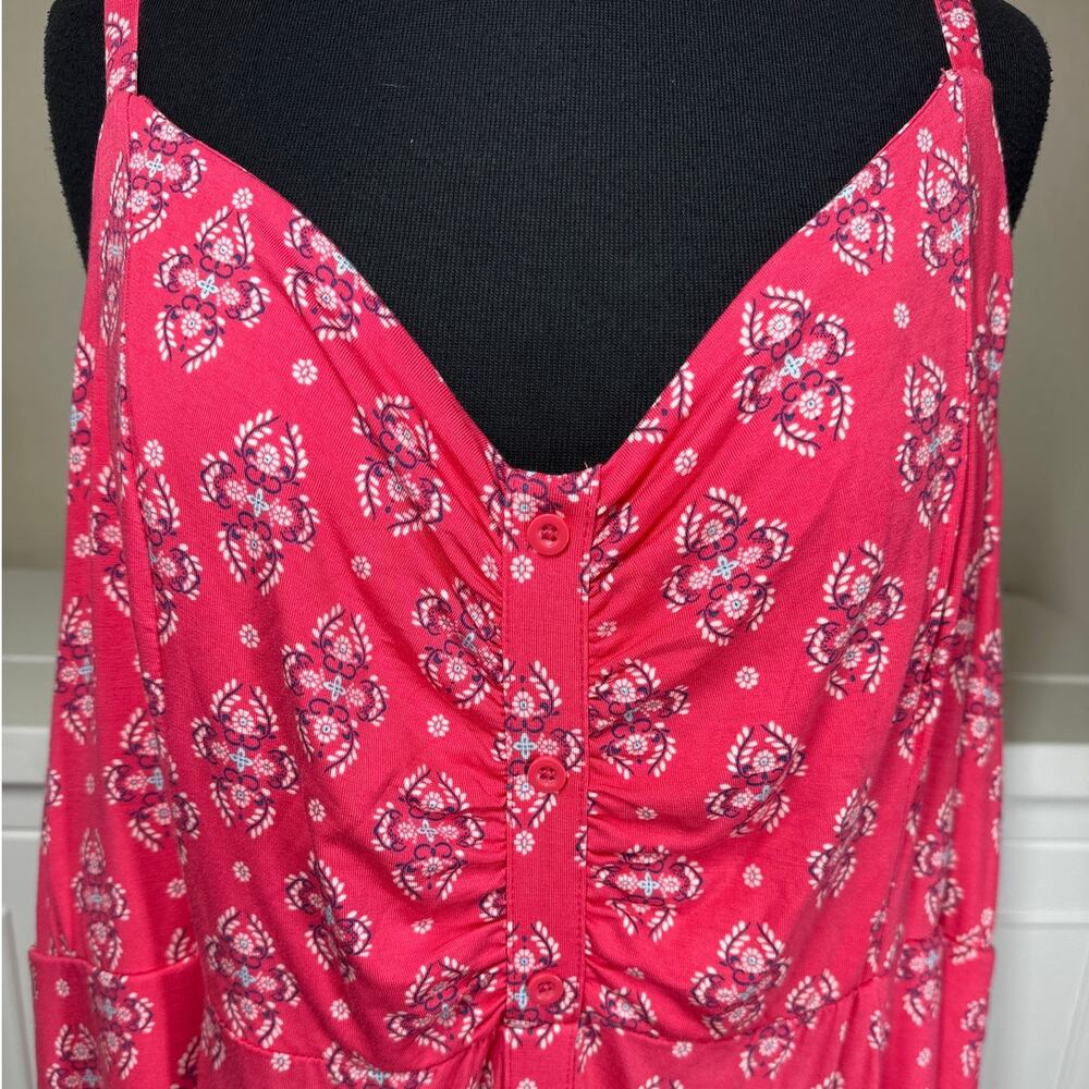 Torrid Midi Super Soft Button-Front Knit Dress Sl… - image 3